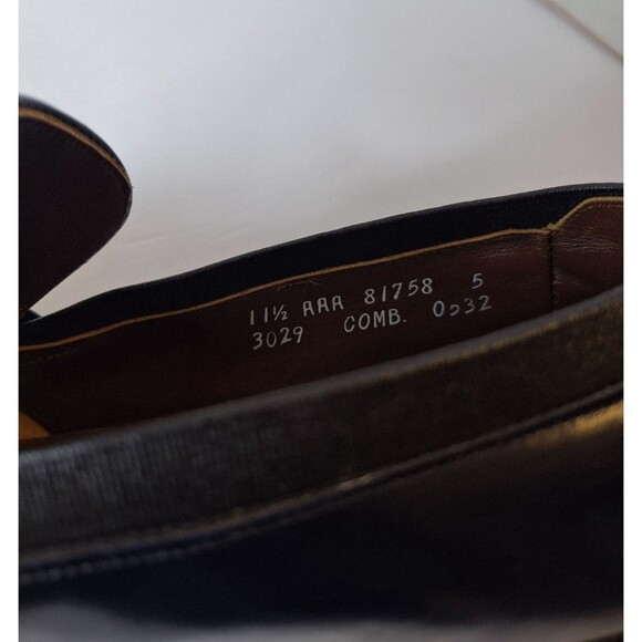 ALLEN EDMONDS Blue Navy Sutton‎ Oxfords Men\'s Sz 11.5 AAA Preppy Career Business main image 9
